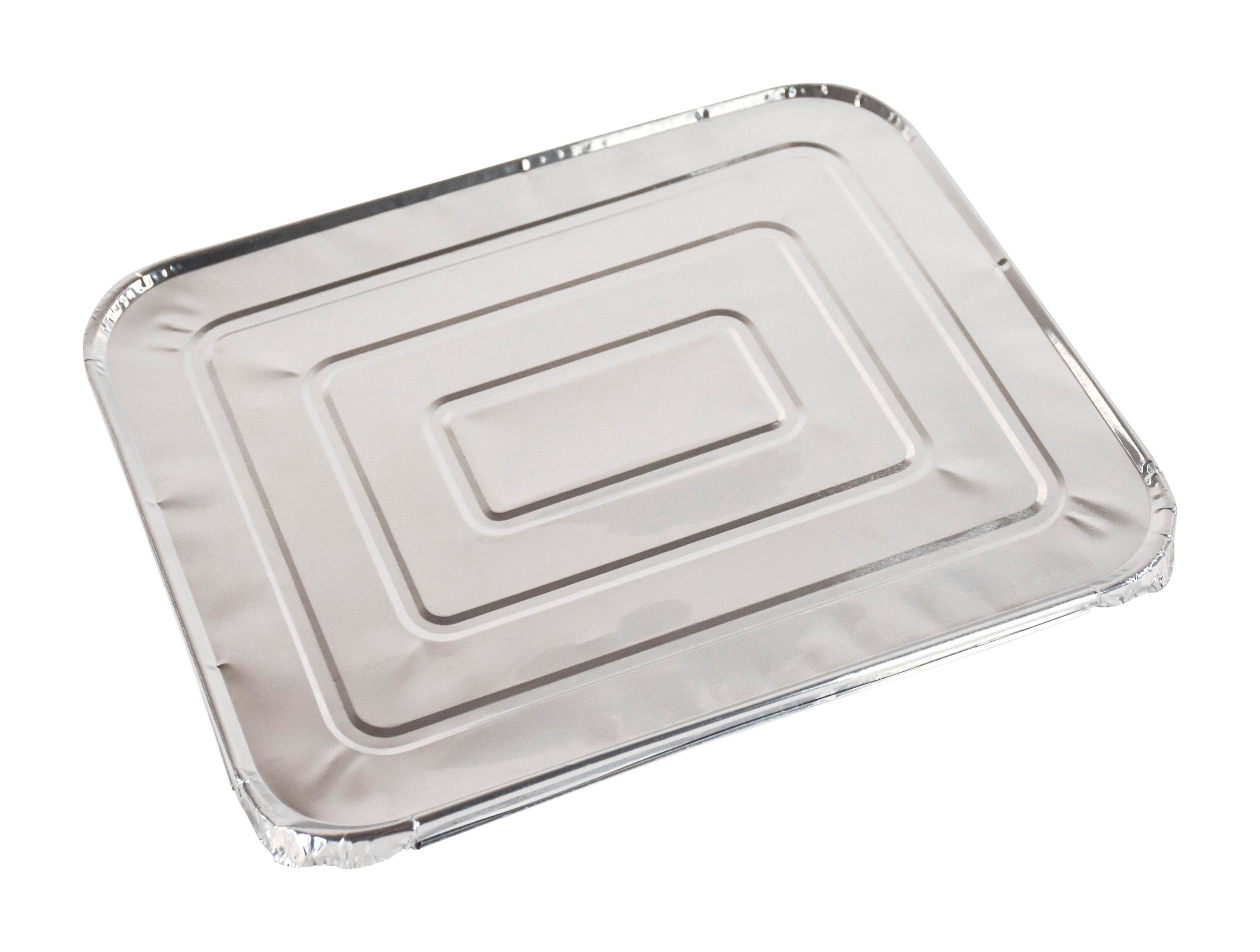Crystalware Aluminum Lids, 9 x13 in, Pack of 100, Item Number 2003413